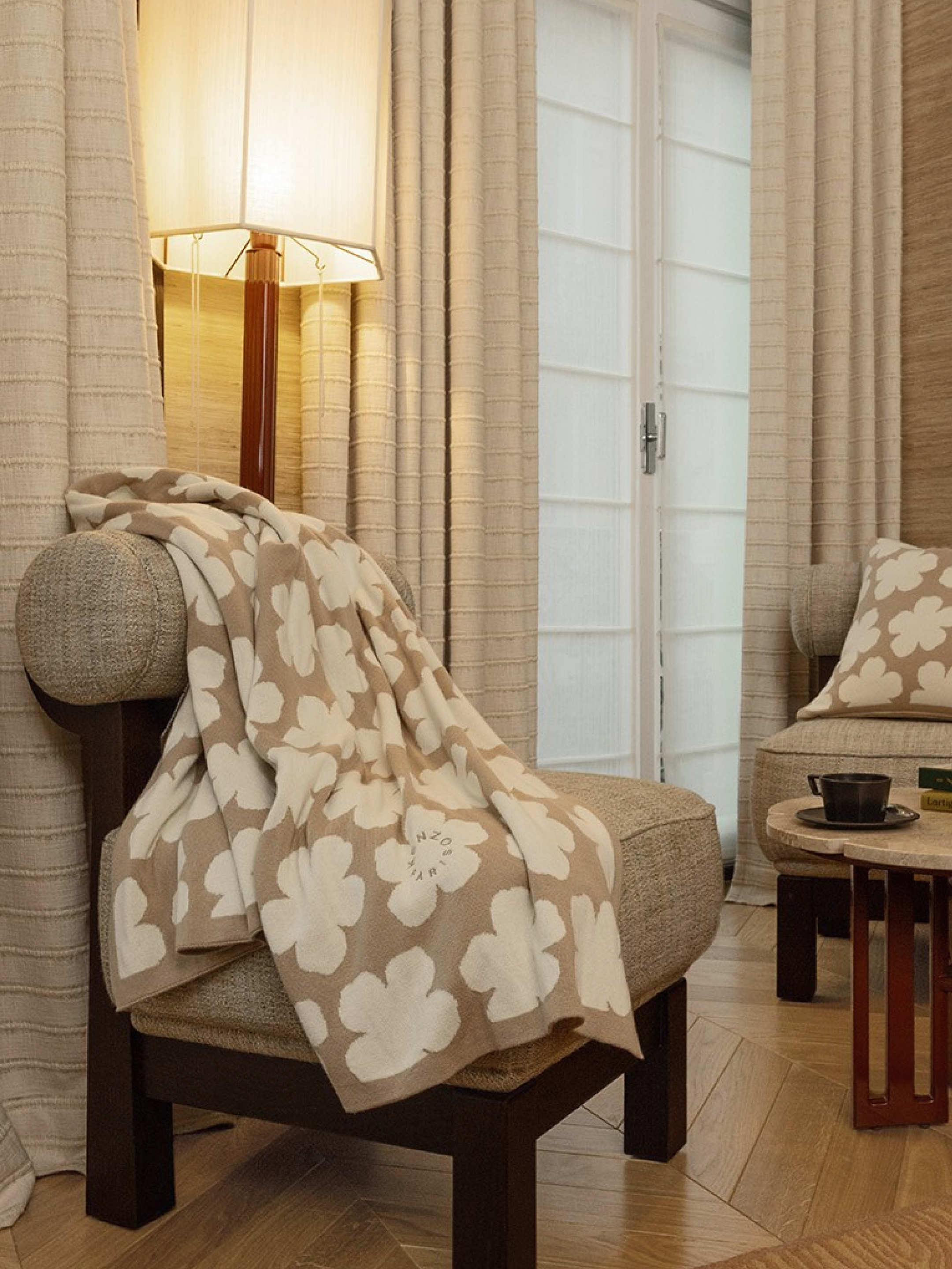 Khanadot Throw - Beige