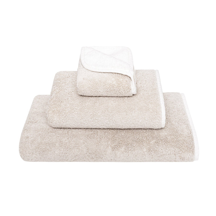 Bicolore Towel (Fog/Snow)