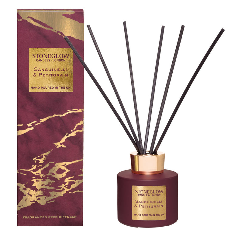 Luna - Sanguinelli & Petitgrain Reed Diffuser