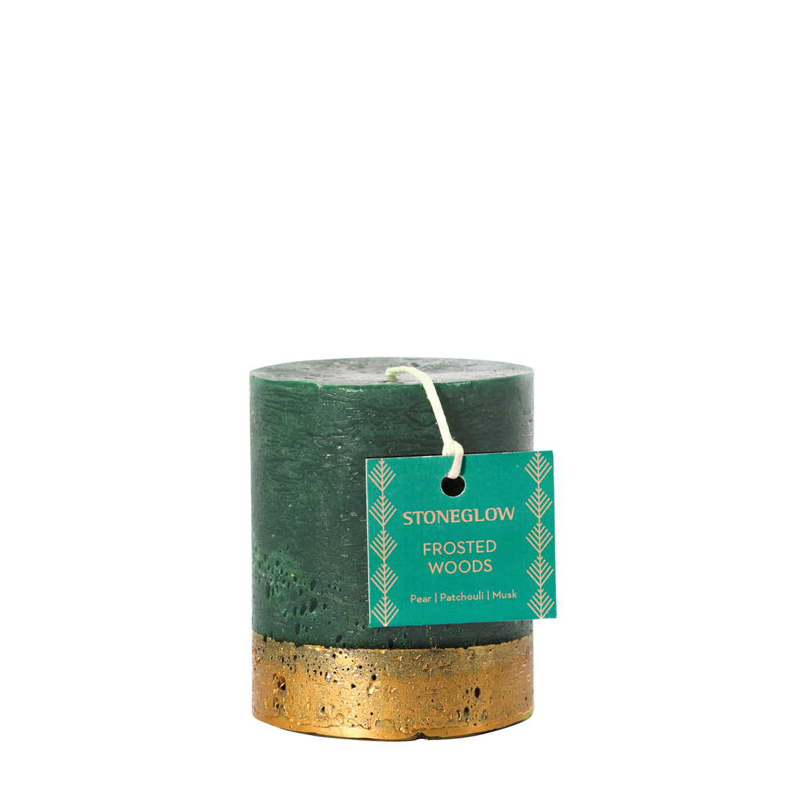 Seasonal - Frosted Woods - Short Pillar Scented Candle