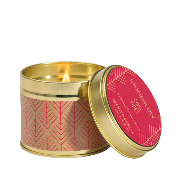 Seasonal - Cosy Vibes - Scented Candle Tin