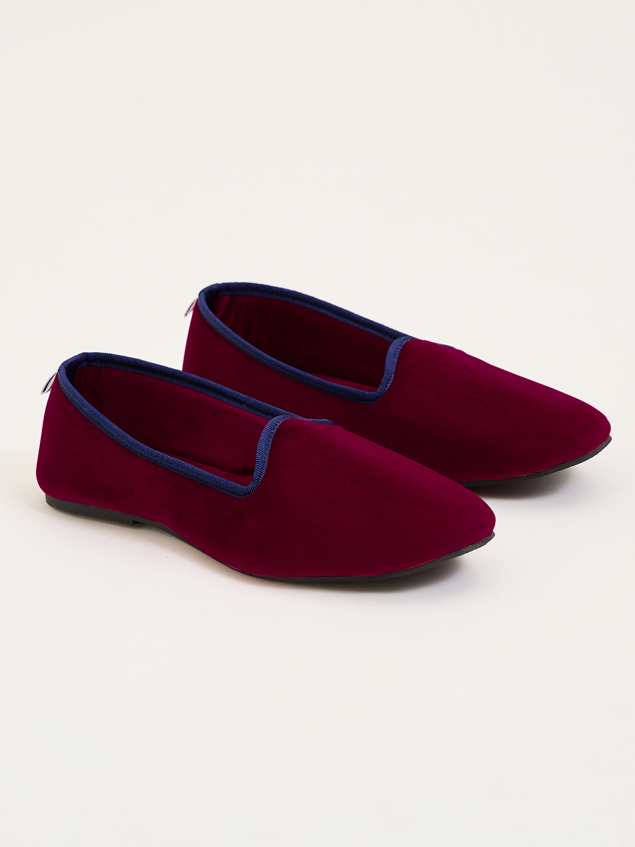 Velvet Moccasin - Red