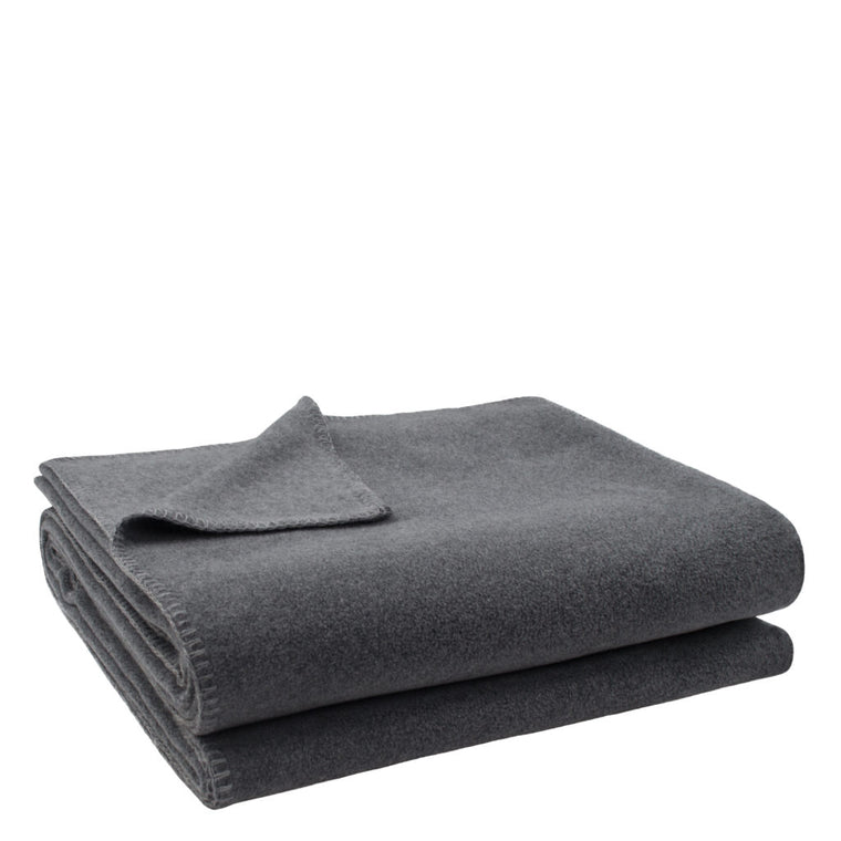 Soft Fleece Blanket (Medium grey mel.)