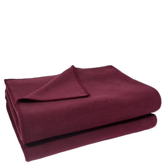 Soft Fleece Blanket (Wine)