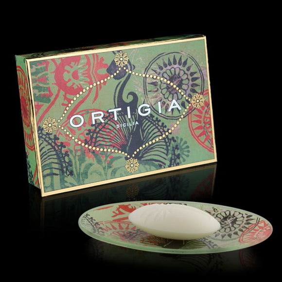 Fico d'India Glass Plate & Soap